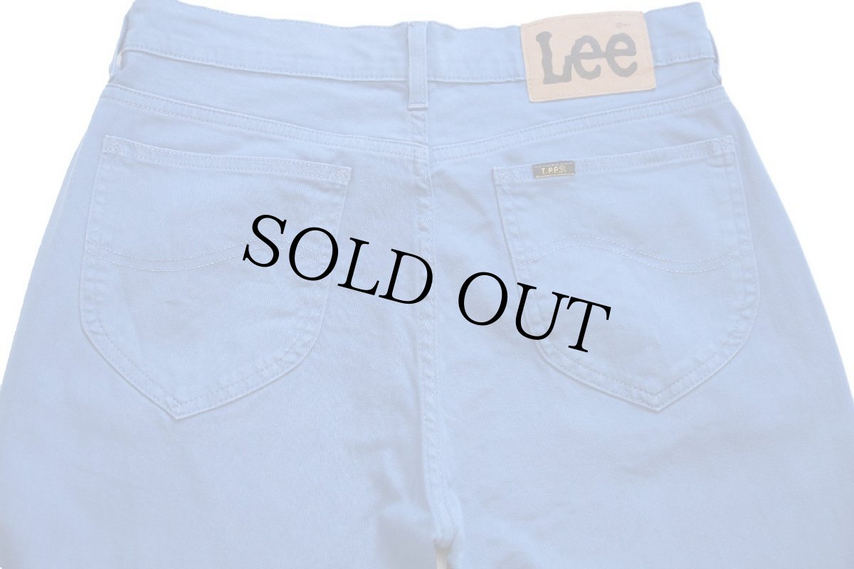 画像5: Leeリー FLARE ストレッチ フレア パンツ スカイブルー 30-31★ユーロ (5)