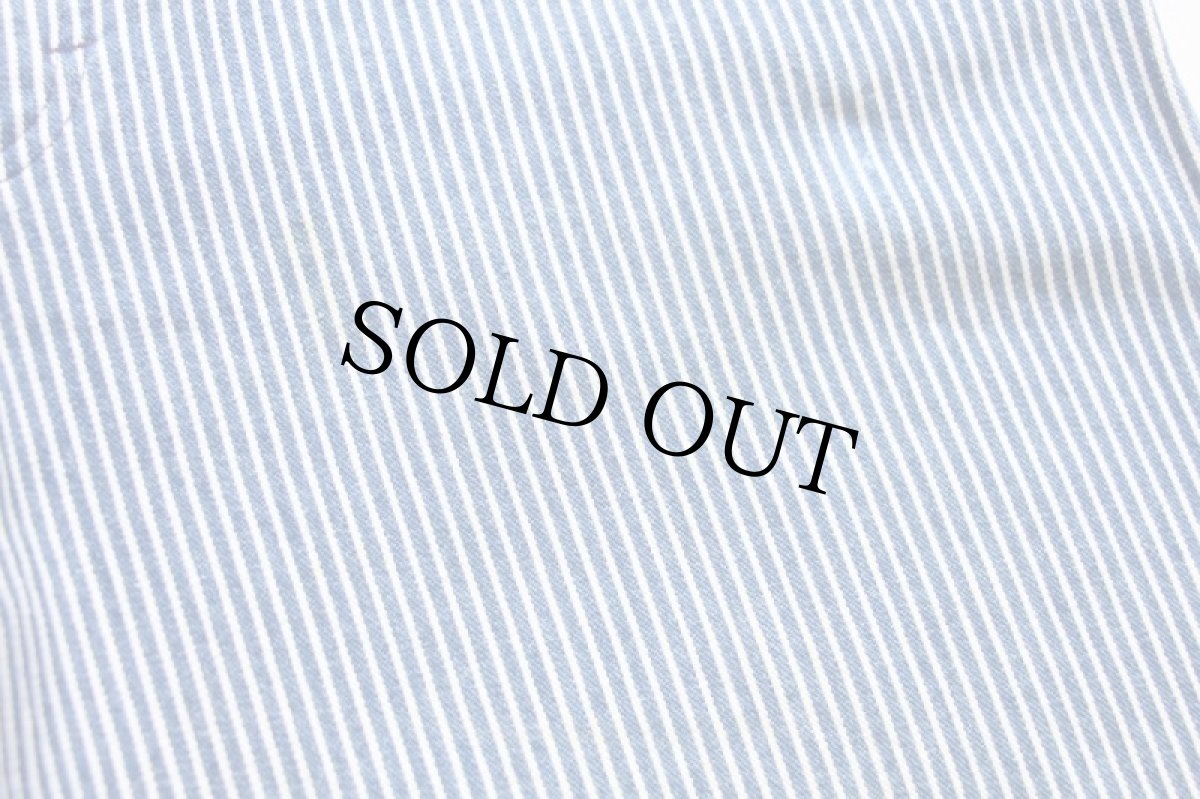 画像9: 90s USA製 OSHKOSH B'GOSH ヒッコリー ストライプ コットン ペインターパンツ w31 (9)