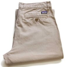 画像1: patagoniaパタゴニア オーガニックコットン キャンバス パンツ ASHT 34 (1)