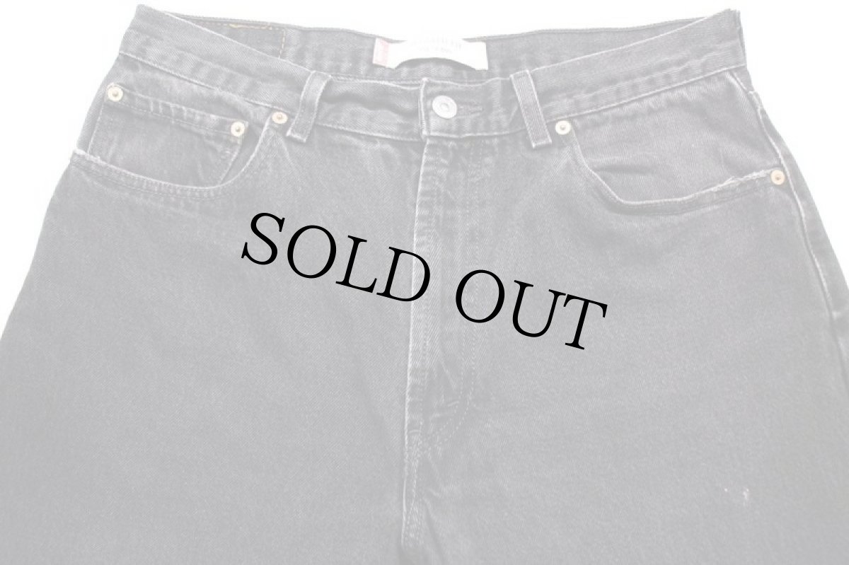 画像4: 00s Levi'sリーバイス 550 ペンキ飛び ブラック デニムパンツ w34 L29★SDP2589 (4)