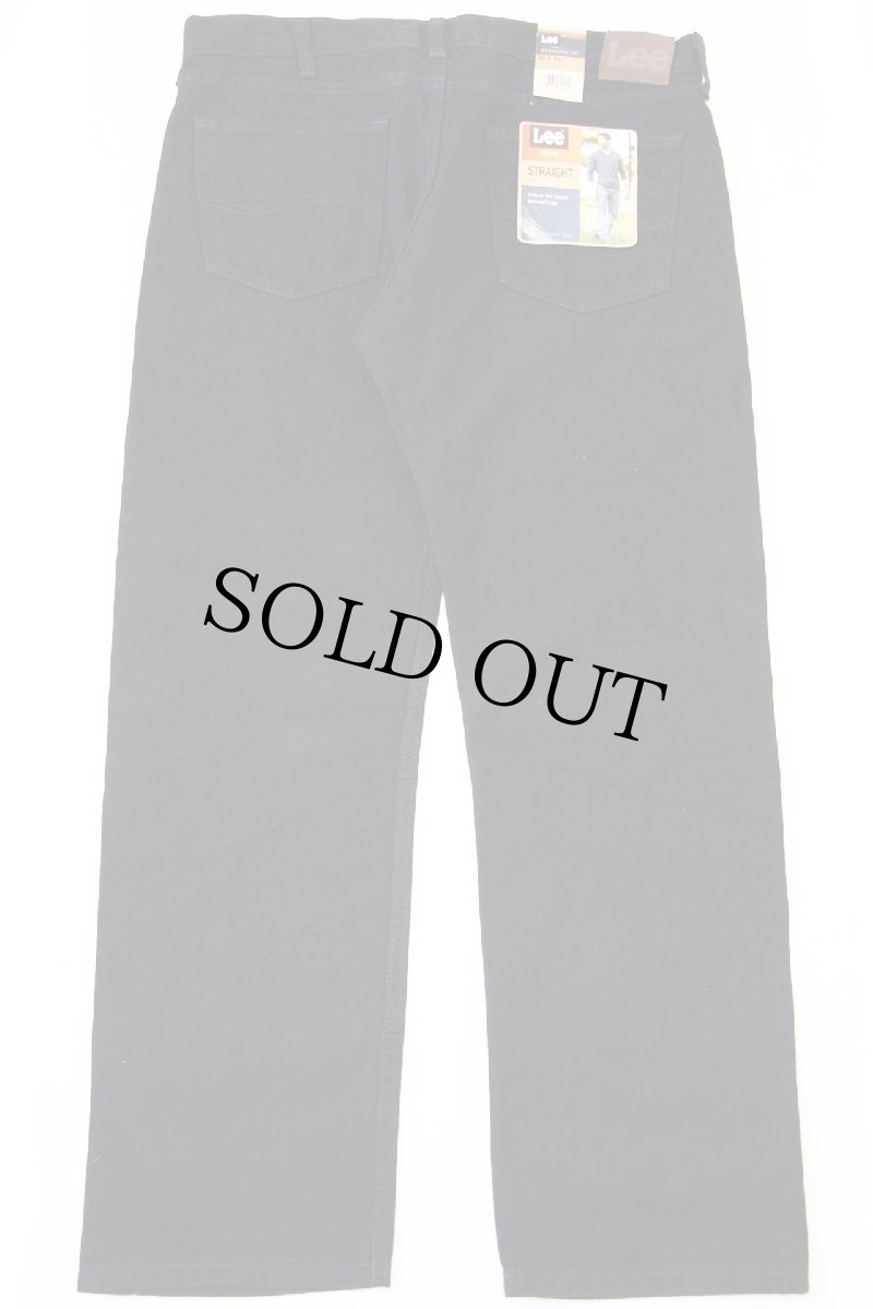 画像3: デッドストック★メキシコ製 Leeリー 200 ブラック デニムパンツ w36 L30 (3)