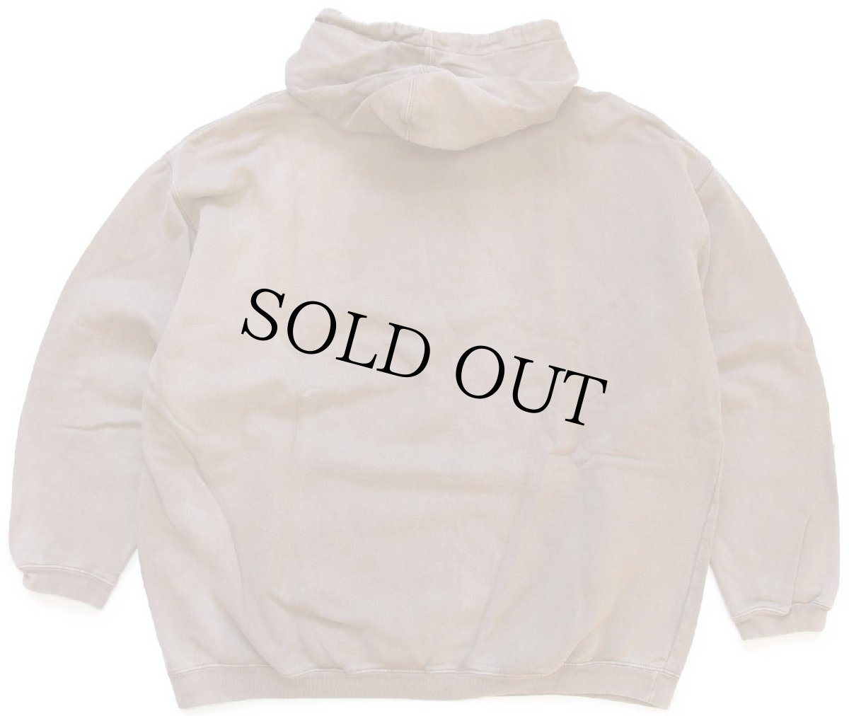 画像2: UPS ワンポイント ロゴ刺繍 コットン スウェットパーカー ブラウン フェード XL (2)