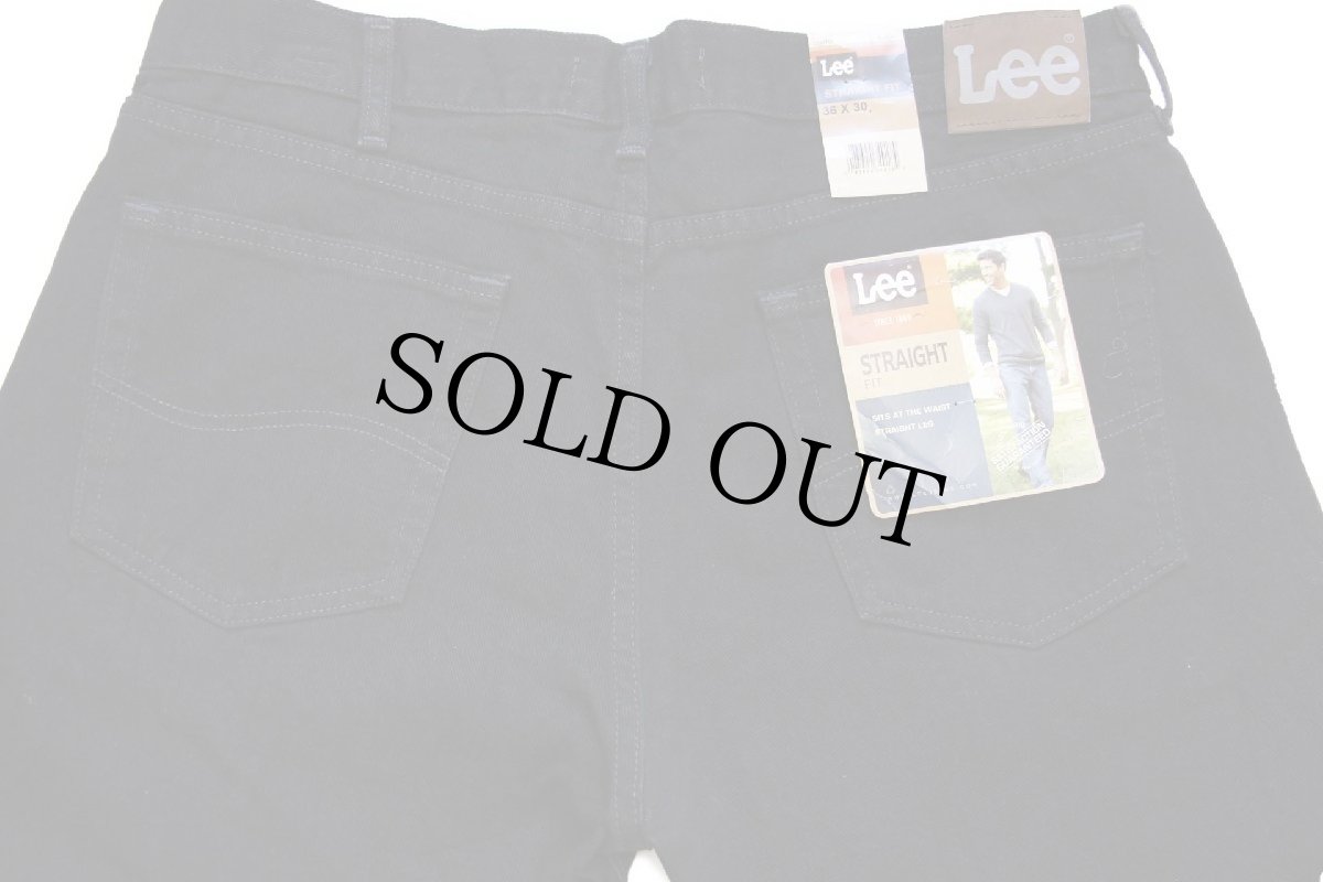 画像5: デッドストック★メキシコ製 Leeリー 200 ブラック デニムパンツ w36 L30 (5)