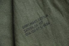 画像5: 60s 米軍 U.S.ARMY コットンサテン ユーティリティシャツ オリーブグリーン 15.5 (5)