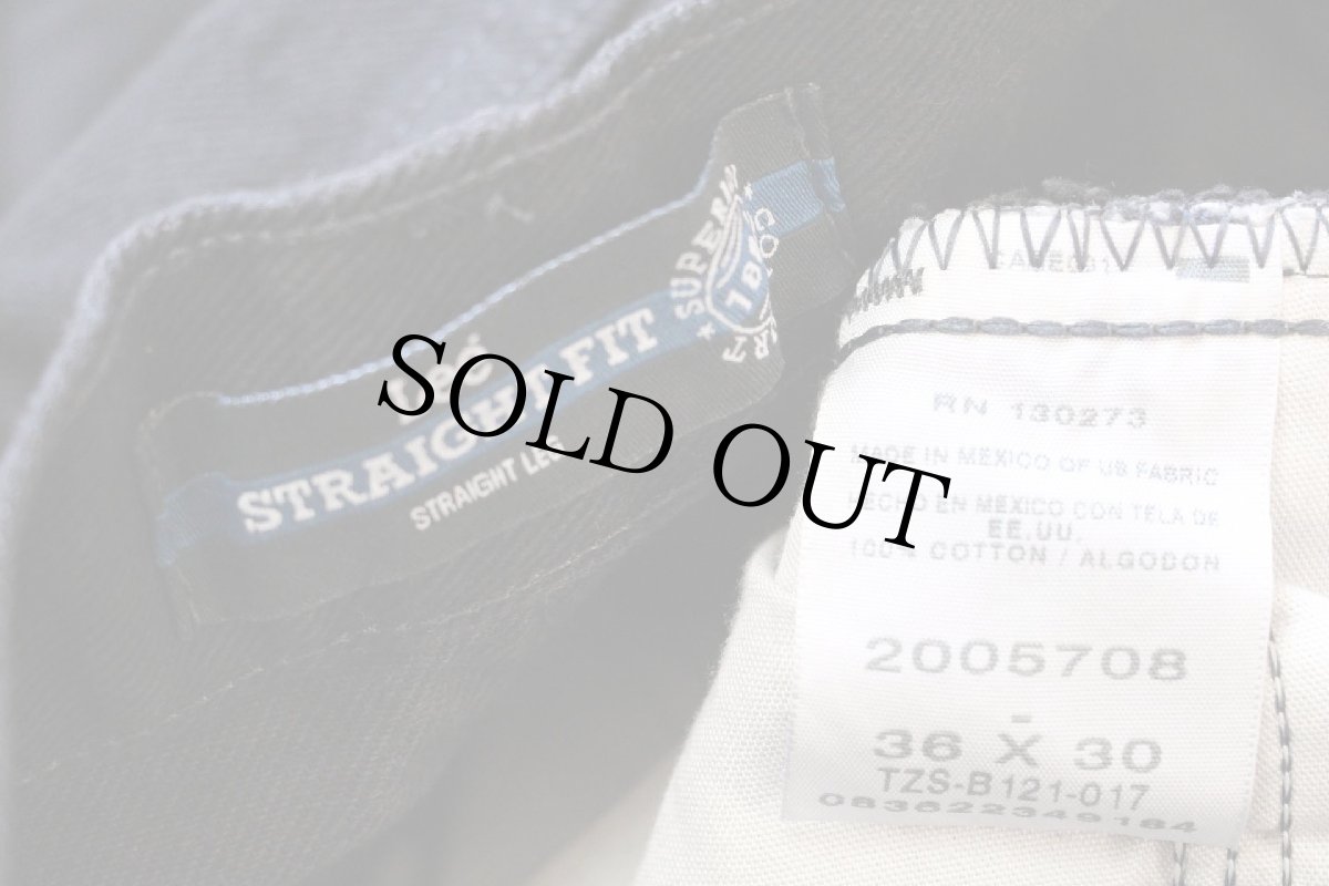 画像6: デッドストック★メキシコ製 Leeリー 200 ブラック デニムパンツ w36 L30 (6)