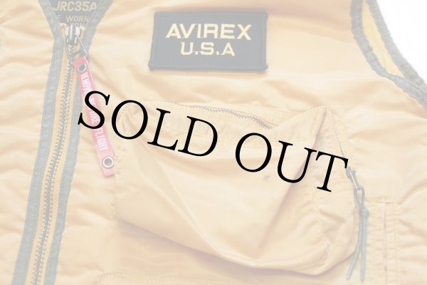 90s AVIREXアヴィレックス NAVY VA-35 SARATOGA CVA-60 パッチ&フード