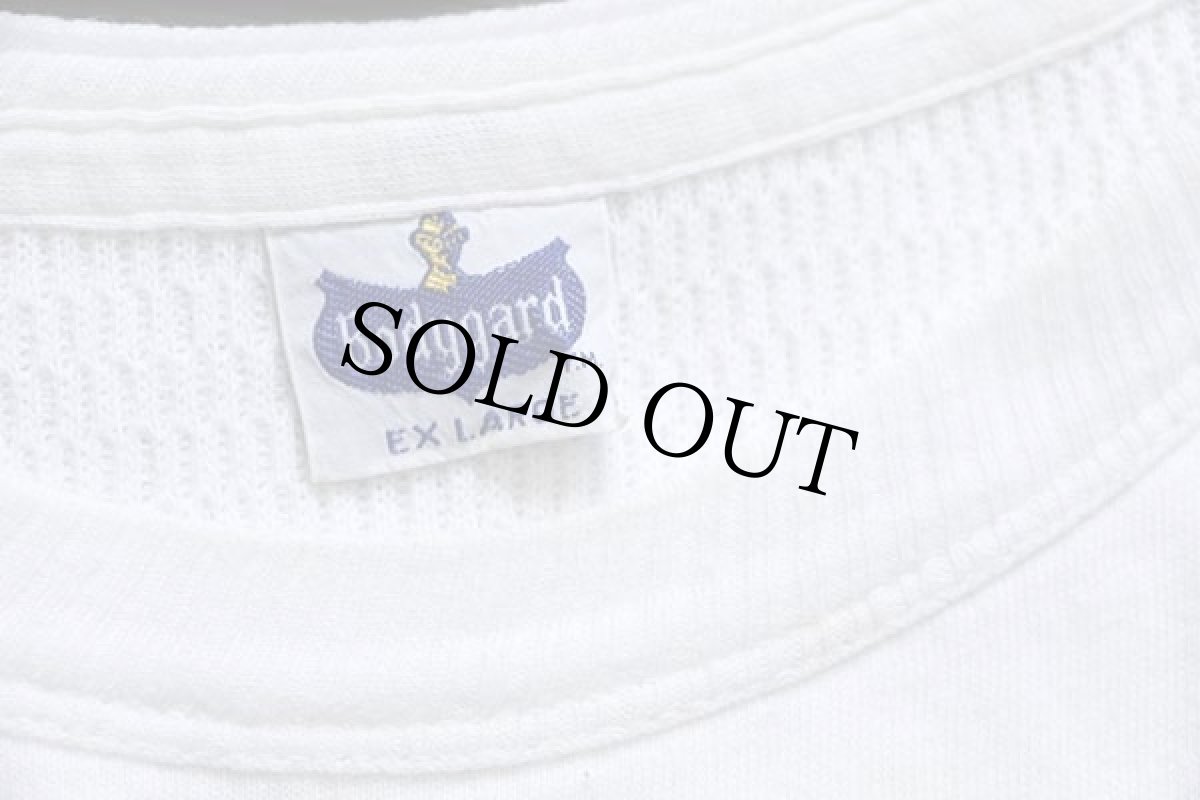 画像4: 50s Bodygard 針抜きリブ 2レイヤー サーマルライナー アンダーシャツ 白 (4)