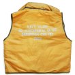 AVIREX FLIGHT DECK VEST フード付 90s AVIREXアヴィレックス NAVY VA-35 SARATOGA CVA-60 パッチ