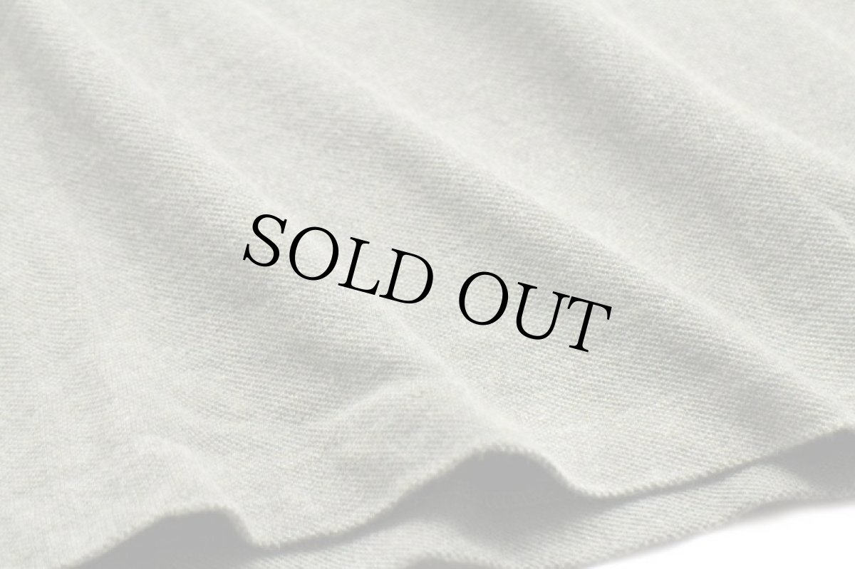 画像5: 90s LACOSTEラコステ ワンポイント コットン 鹿の子 長袖ポロシャツ 杢グリーン 5★87 (5)