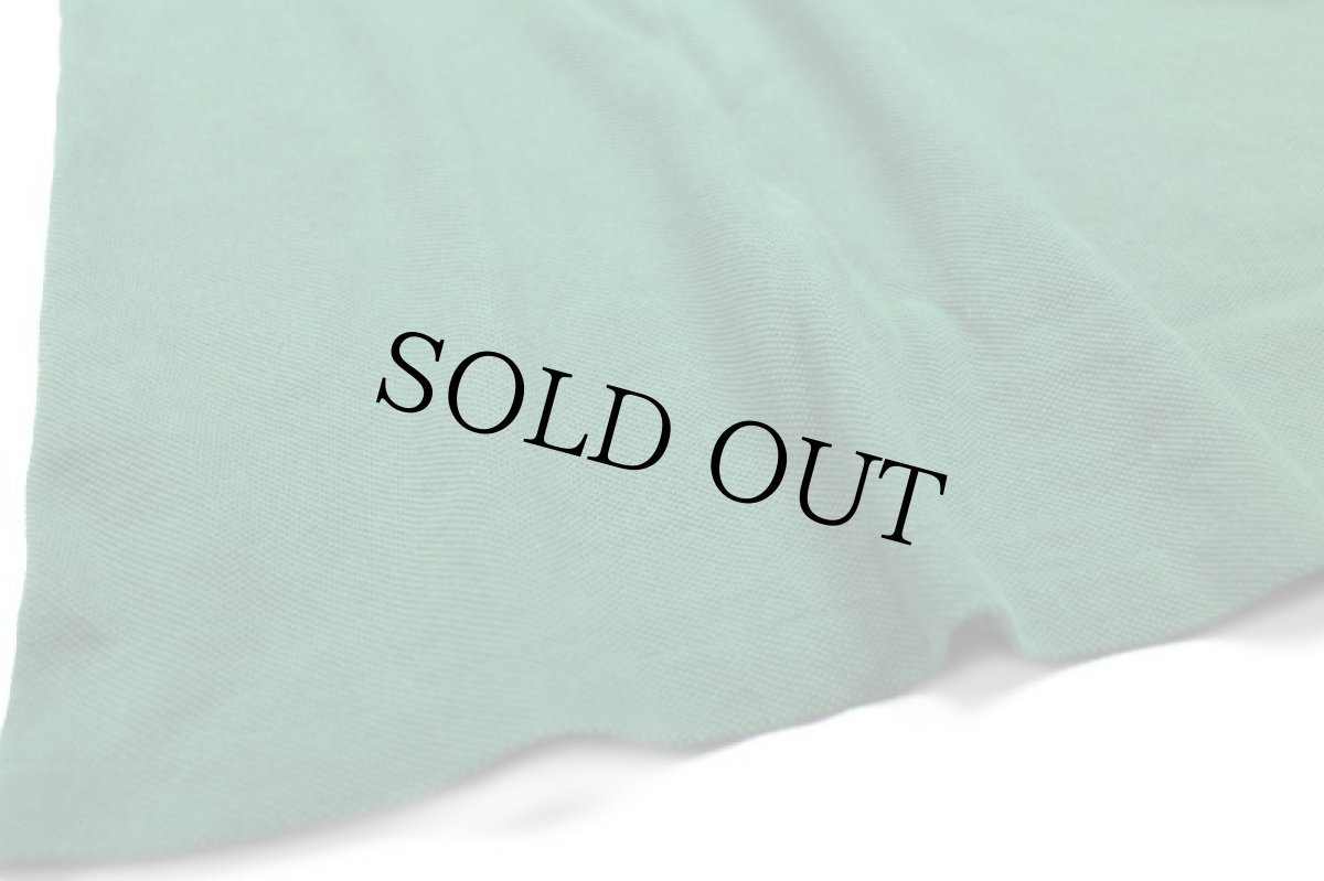 画像5: 80s LACOSTEラコステ ワンポイント コットン 鹿の子 長袖ポロシャツ 緑 5★74 (5)