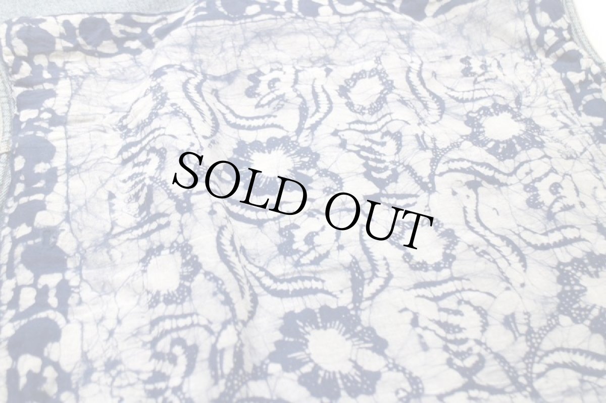 画像9: イタリア製 Dieselディーゼル デニムベスト 4ポケット カスタム XL (9)