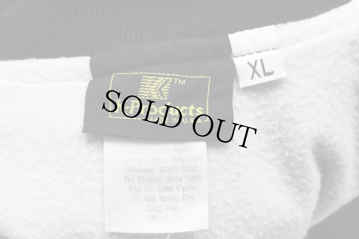 画像5: 90s USA製 PEPSI COLA ペプシコーラ トラック TRANSPORTATION 刺繍 ナイロンジャケット 黒 XL (5)