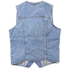 画像2: 90s Levi'sリーバイス 70606 デニムベスト★ユーロ (2)