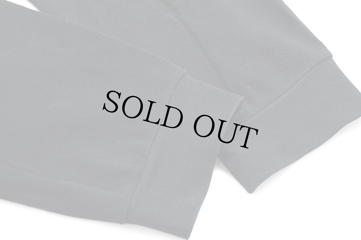 画像6: 90s LACOSTEラコステ ワンポイント コットン 鹿の子 長袖ポロシャツ 黒 5★77 (6)