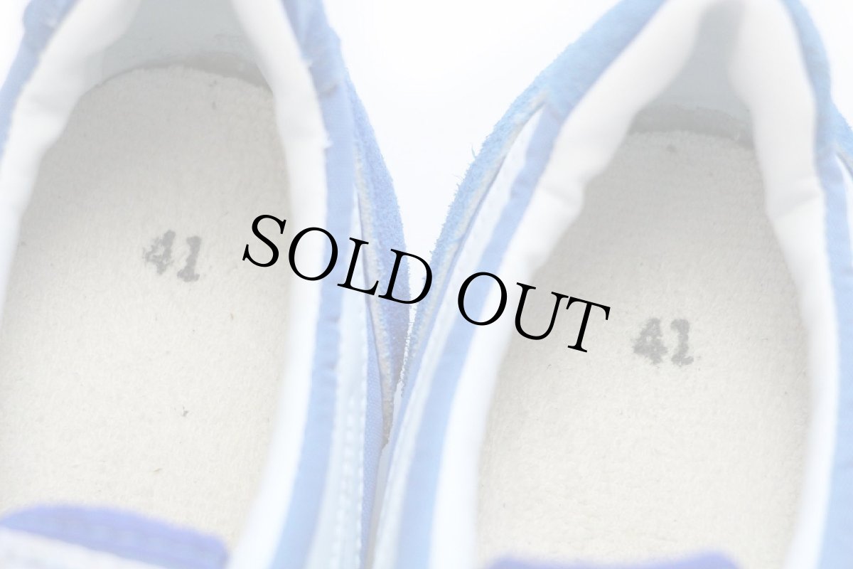 画像6: デッドストック★80s SUPERGAスペルガ ナイロン×スエード スニーカー 青×白 41 (6)