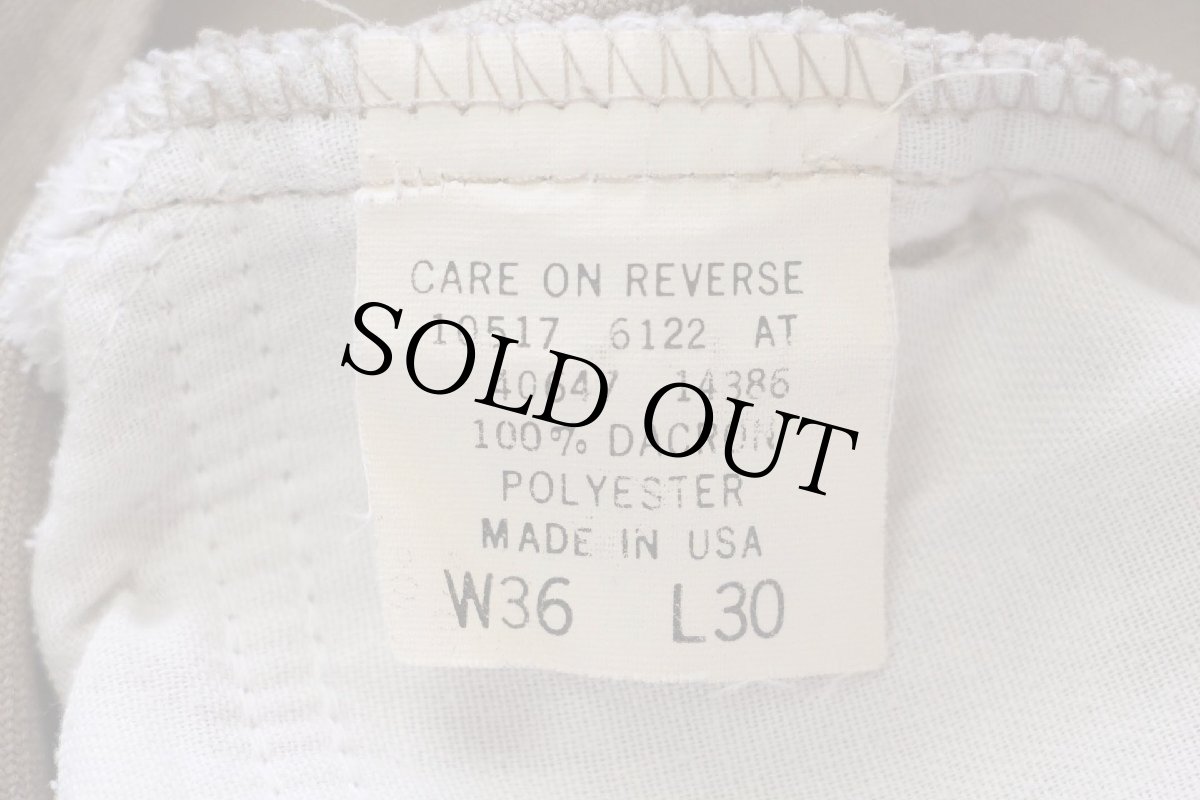 画像6: 90s USA製 Levi'sリーバイス 517 ポリエステルパンツ ベージュ w36★140 スタプレ (6)