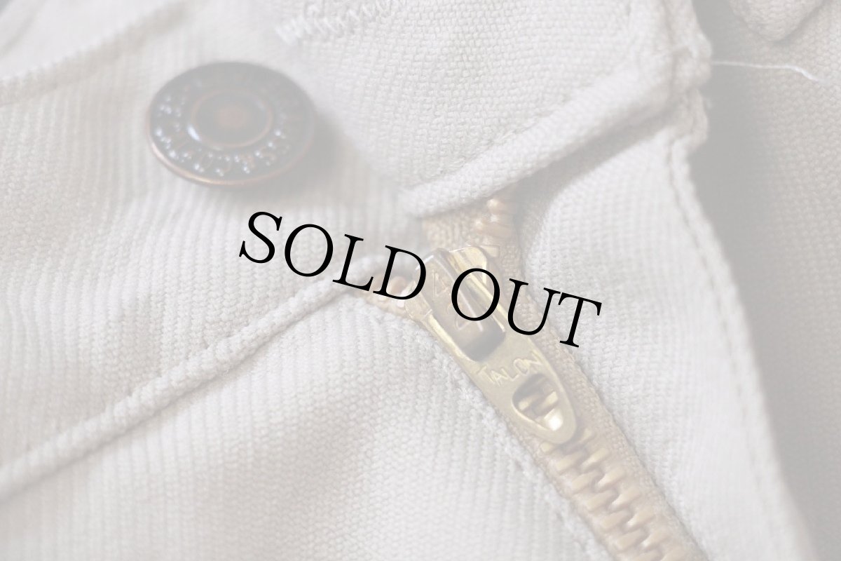 画像8: 80s USA製 Levi'sリーバイス 517 ポリエステルパンツ ベージュ w36 L30★136 スタプレ (8)