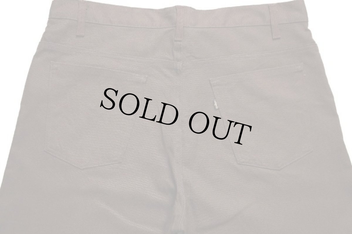 画像5: 90s USA製 Levi'sリーバイス 517 STA-PRESTスタプレ パンツ 焦げ茶 w38 L30★ブーツカット (5)