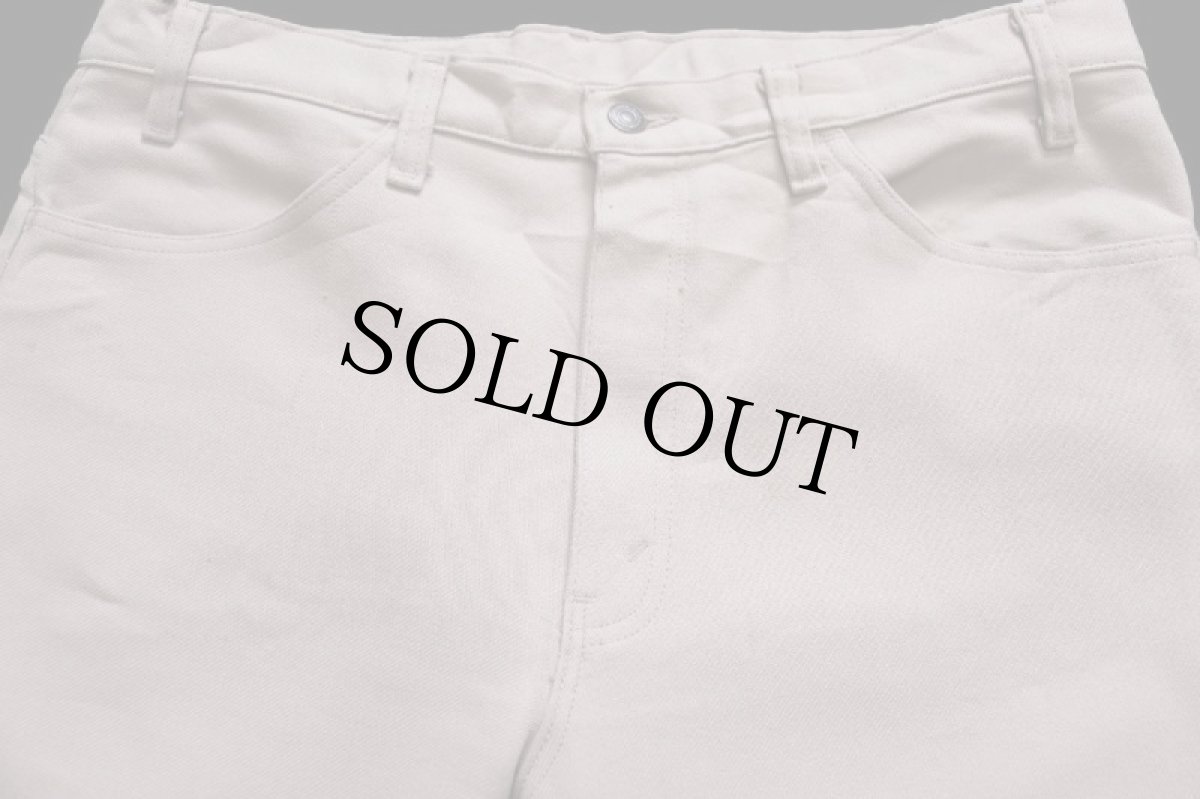 画像4: 90s USA製 Levi'sリーバイス 517 ポリエステルパンツ ベージュ w36★140 スタプレ (4)