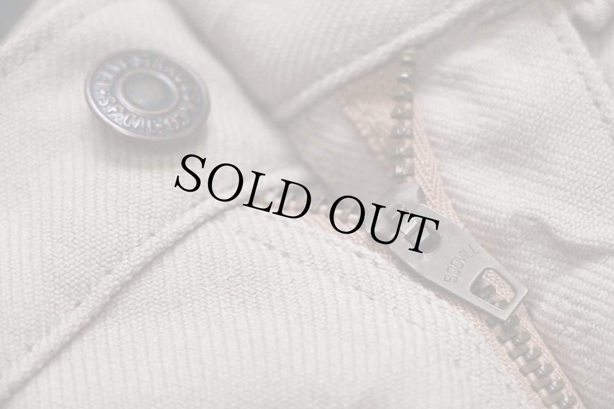 画像7: 90s USA製 Levi'sリーバイス 517 ポリエステルパンツ ベージュ w36★140 スタプレ (7)