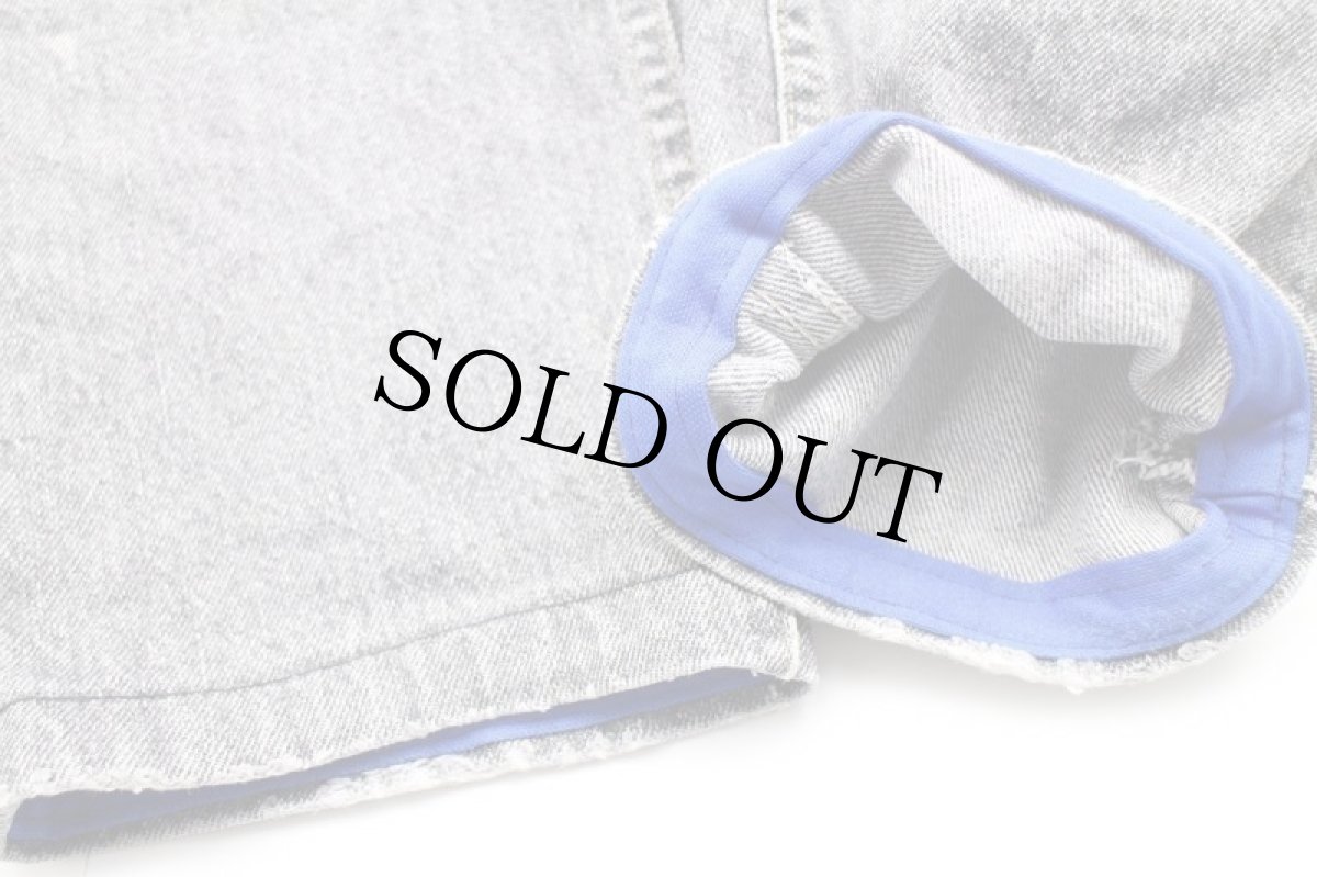 画像7: 90s カナダ製 Levi'sリーバイス 先染め ブラック デニムパンツ フェード w28★SDP2567 アシッド (7)