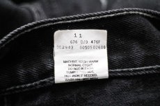 画像7: 90s カナダ製 Levi'sリーバイス 505 ペンキ飛び ブラック デニムパンツ w29 L30★SDP2565 (7)