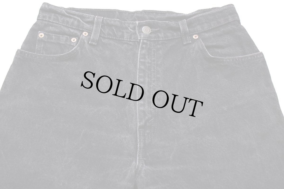 画像4: 90s カナダ製 Levi'sリーバイス 550 ブラック デニムパンツ w31★SDP2592 (4)