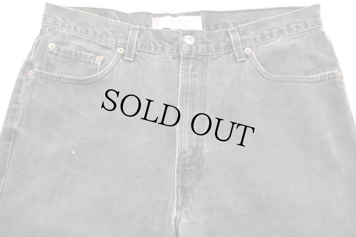 画像4: 00s カナダ製 Levi'sリーバイス 505 ブラック デニムパンツ フェード w36 L30★SDP2575 (4)