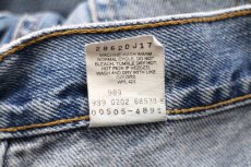 画像7: 00s メキシコ製 Levi'sリーバイス 505 ダメージ デニムパンツ w36 L32★SDP1985 (7)