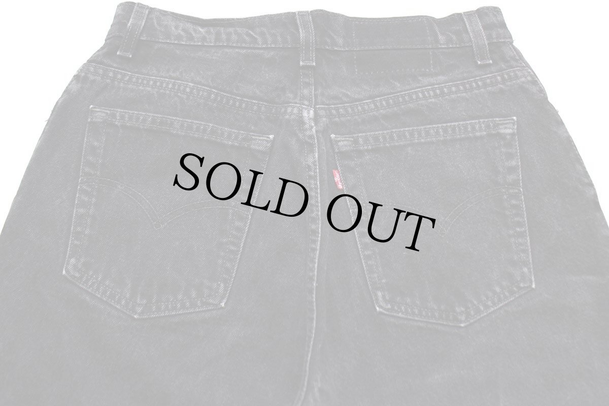 画像5: 90s カナダ製 Levi'sリーバイス 550 ブラック デニムパンツ w31★SDP2592 (5)