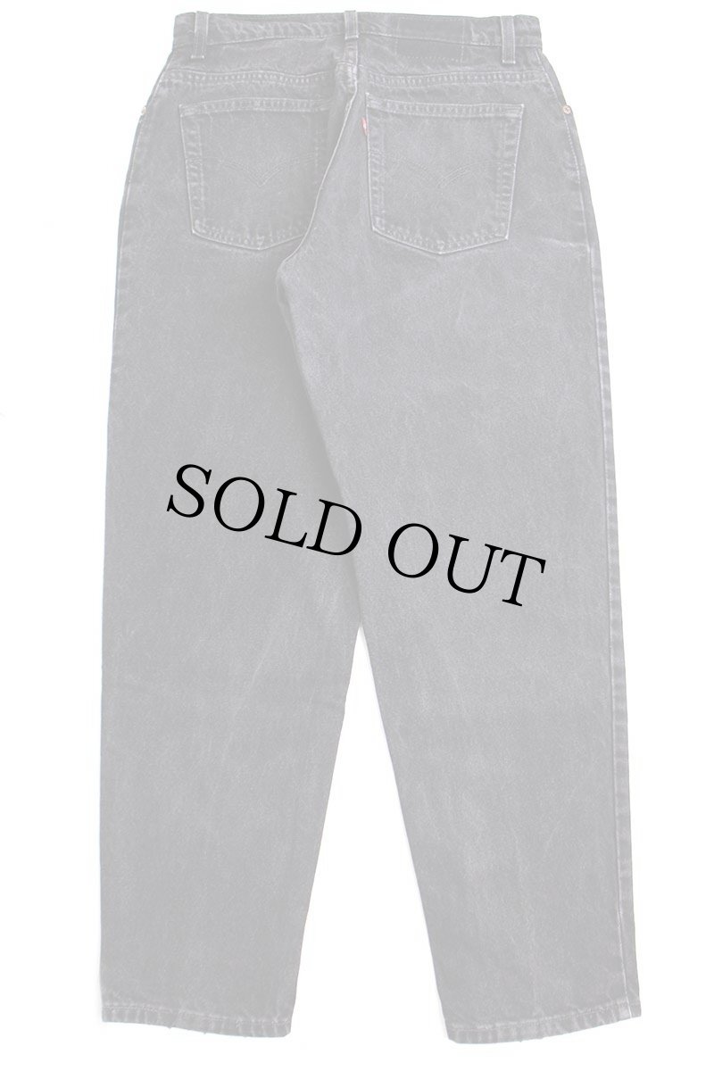 画像3: 90s カナダ製 Levi'sリーバイス 550 ブラック デニムパンツ w31★SDP2592 (3)