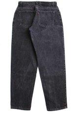 画像3: 90s カナダ製 Levi'sリーバイス 550 ブラック デニムパンツ w31★SDP2592 (3)