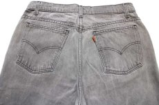 画像5: 90s メキシコ製 Levi'sリーバイス 15921 グレー デニムパンツ フェード w34★SDP1725 (5)