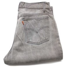 画像1: 90s メキシコ製 Levi'sリーバイス 15921 グレー デニムパンツ フェード w34★SDP1725 (1)