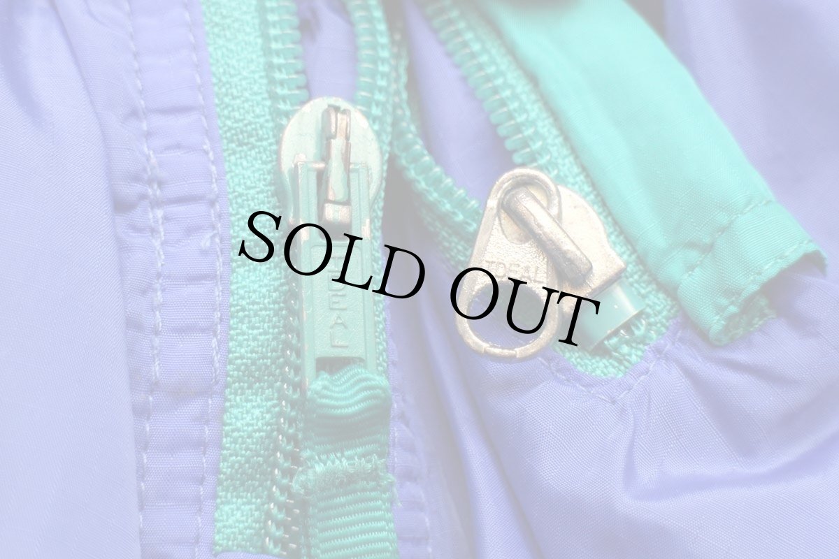 画像5: 90s L.L.Bean プルオーバー ナイロンジャケット 青 XL (5)