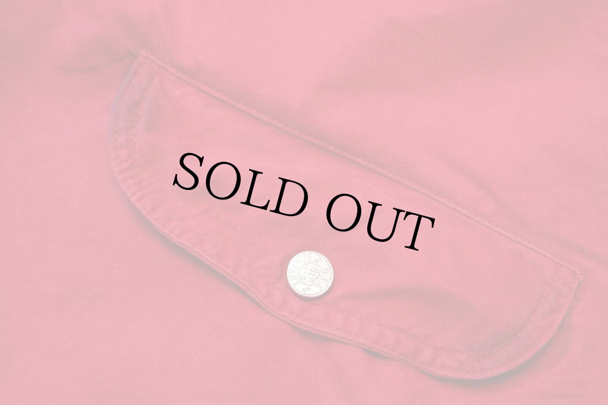 画像5: 90s イタリア製 OIL COMPANY コットン ファイヤーマンジャケット 赤 XXL★特大 (5)