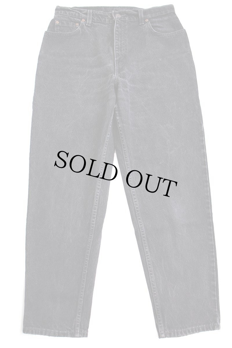 画像2: 90s カナダ製 Levi'sリーバイス 550 ブラック デニムパンツ w31★SDP2592 (2)