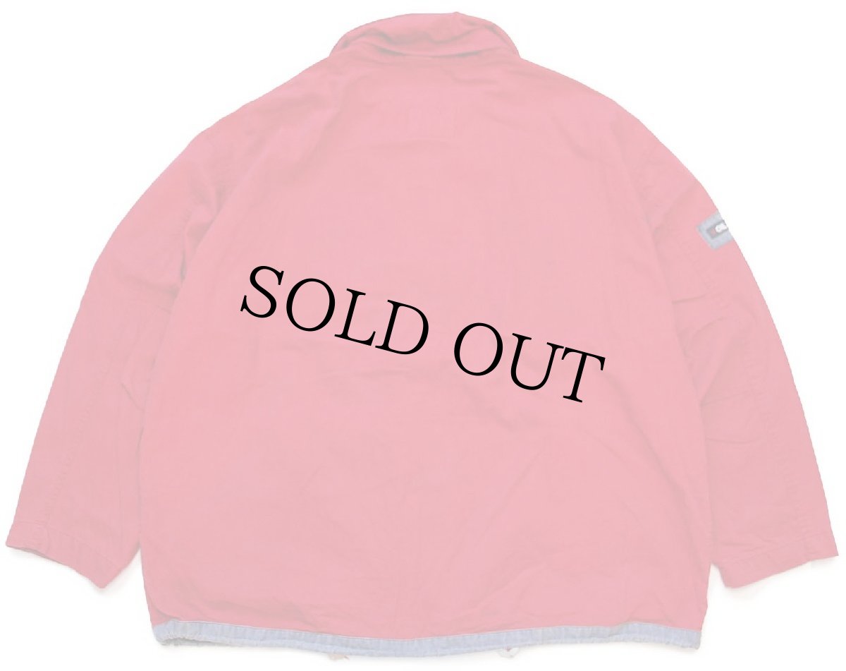 画像2: 90s イタリア製 OIL COMPANY コットン ファイヤーマンジャケット 赤 XXL★特大 (2)