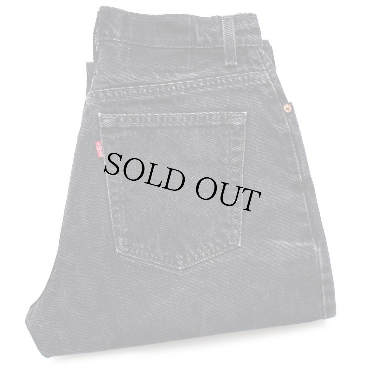 画像1: 90s カナダ製 Levi'sリーバイス 550 ブラック デニムパンツ w31★SDP2592 (1)