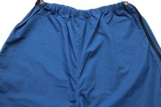 画像4: 80s USA製 L.L.Bean サイドジップ ナイロンパンツ ネイビー L (4)