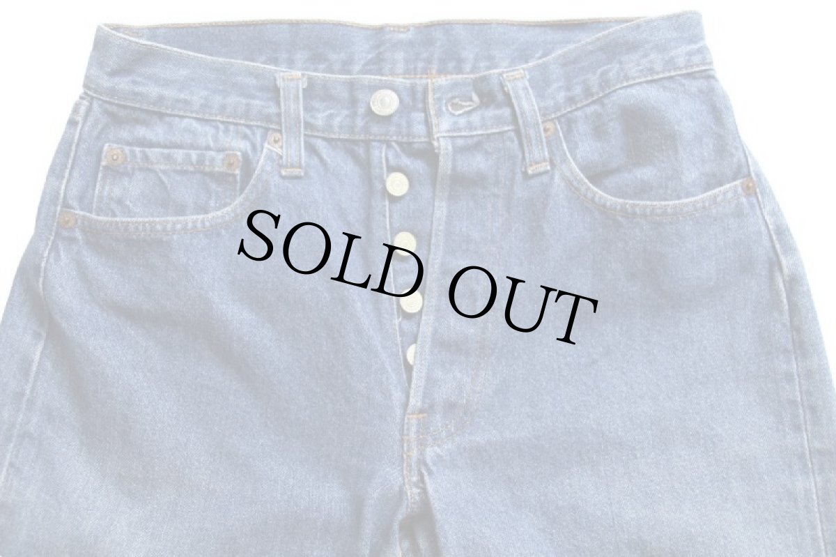 画像4: 70s USA製 Levi'sリーバイス 501 66後期 デニムパンツ w31 (4)