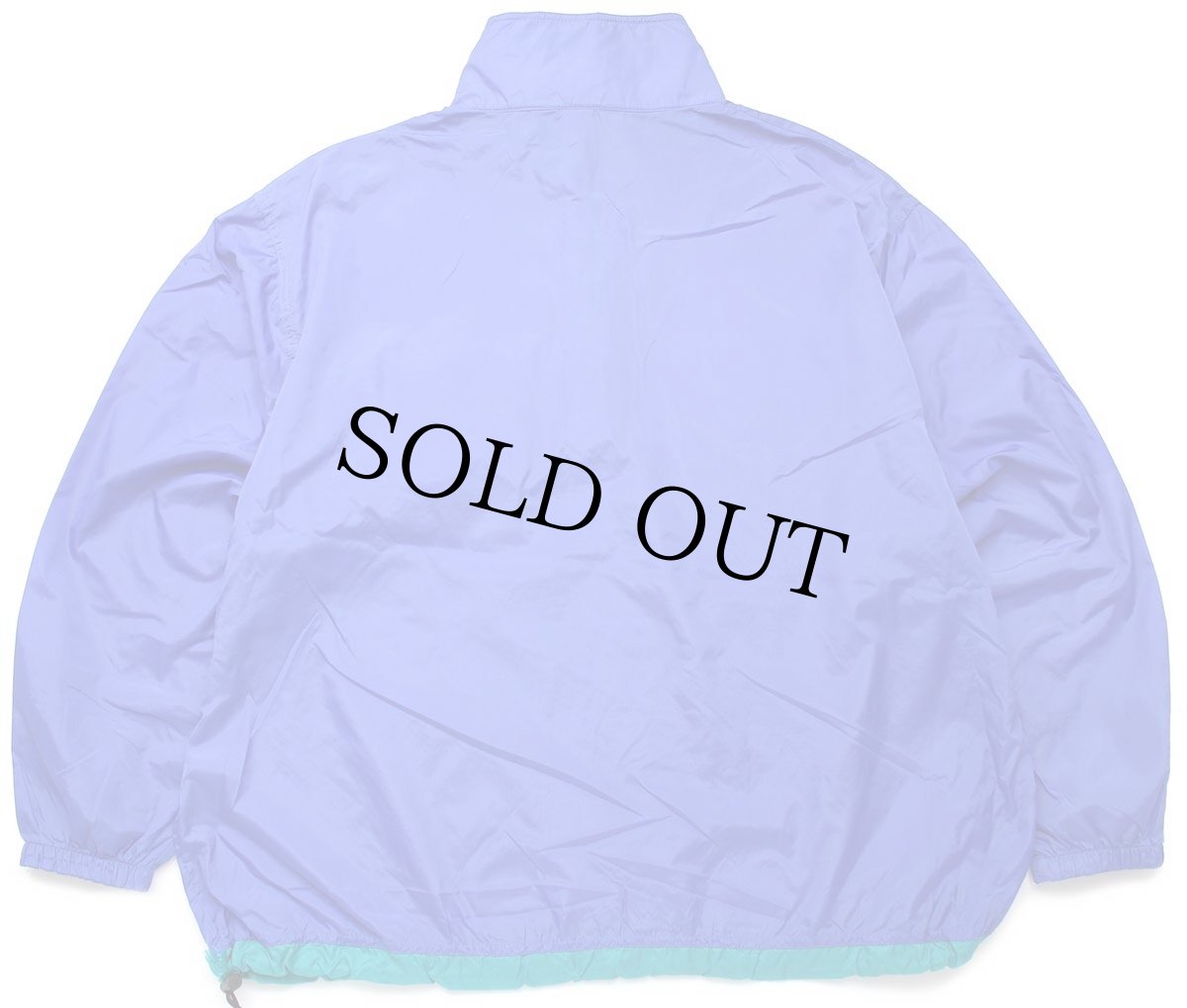 画像2: 90s L.L.Bean プルオーバー ナイロンジャケット 青 XL (2)