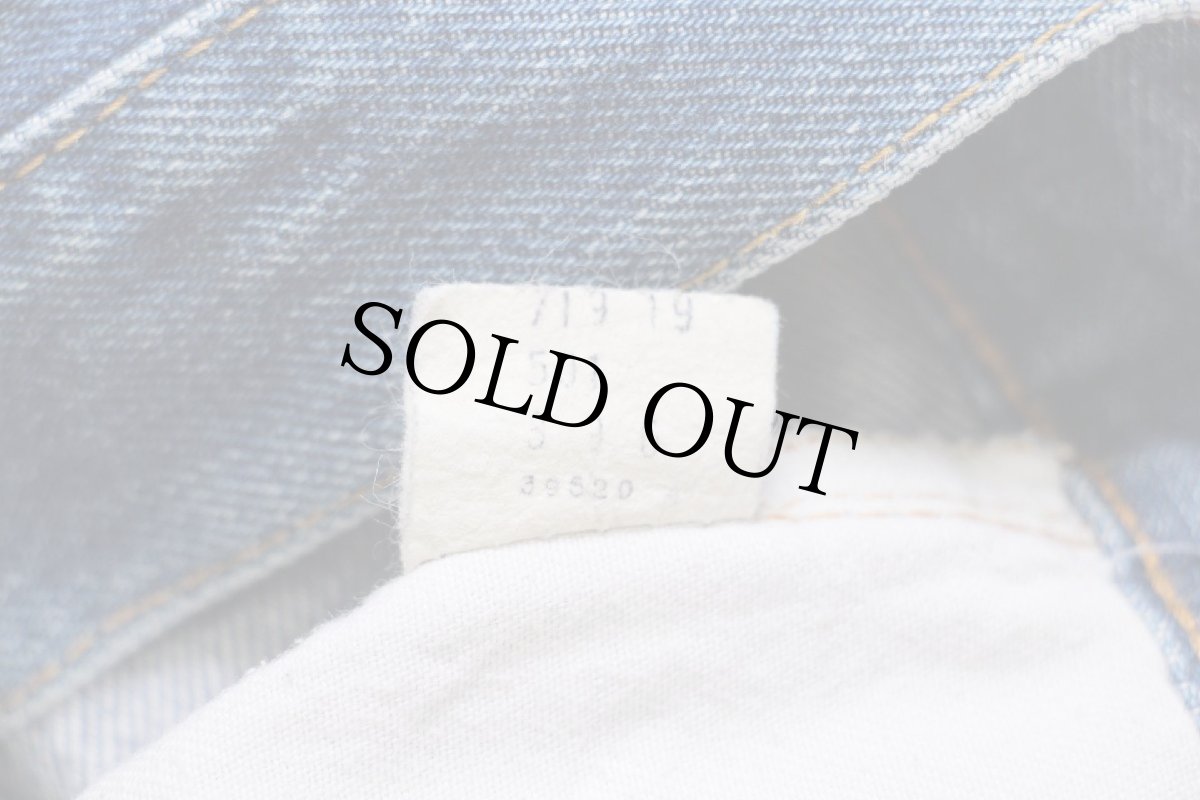 画像9: 70s USA製 Levi'sリーバイス 501 66後期 デニムパンツ w31 (9)