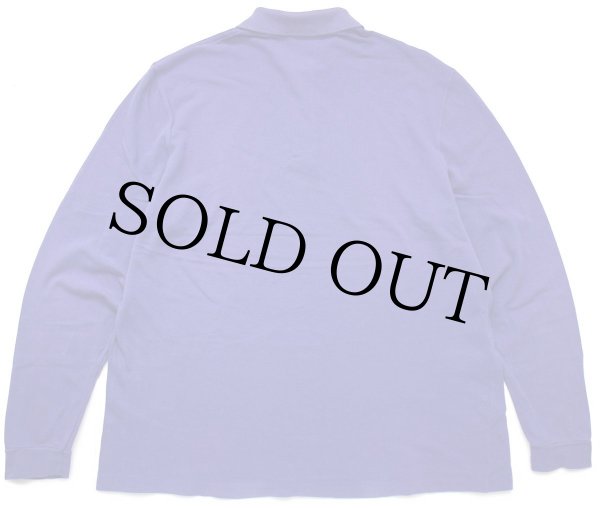 90s LACOSTEラコステ ワンポイント コットン 鹿の子 長袖