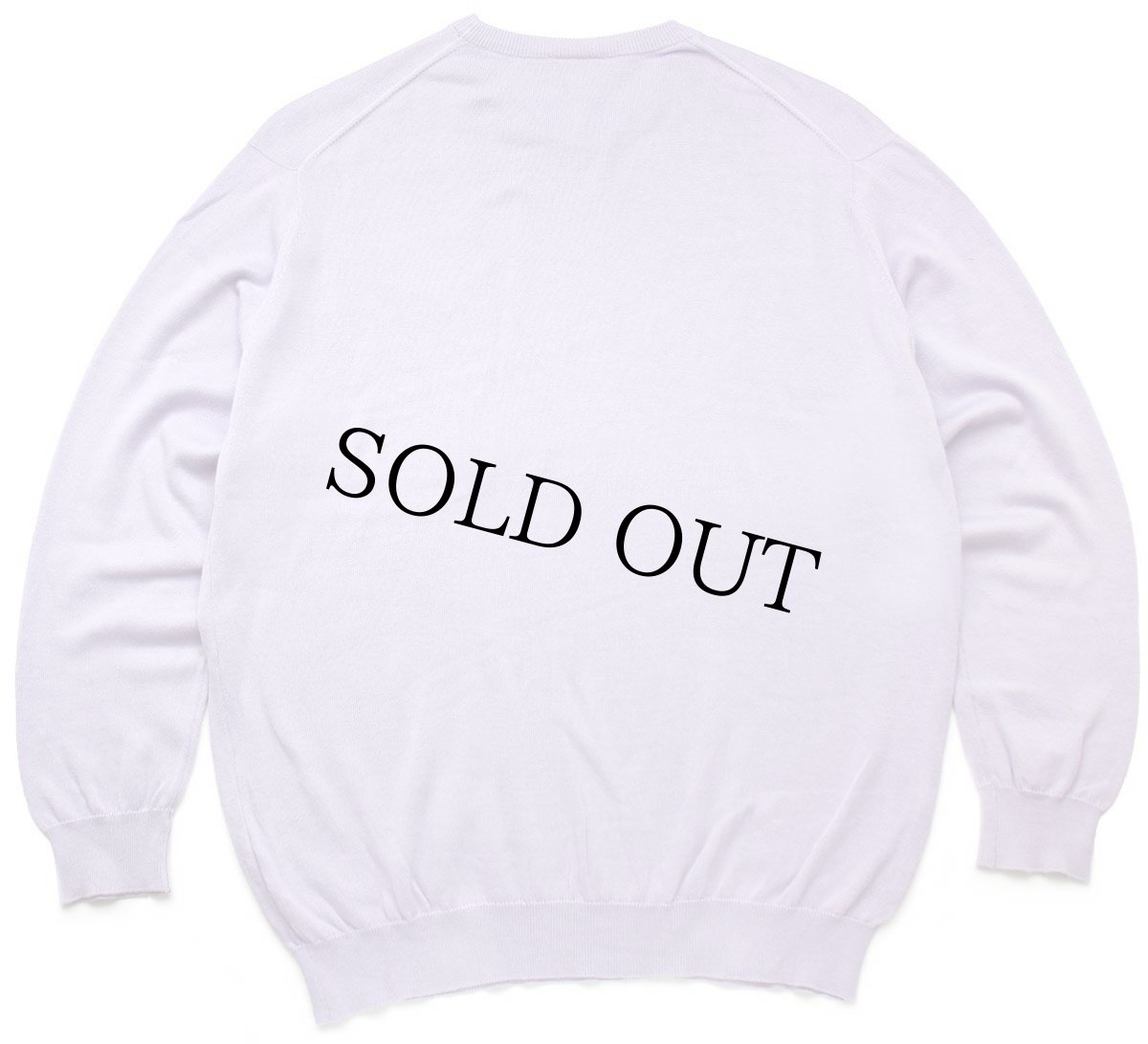 画像2: 90s LACOSTEラコステ ワンポイント コットンニット セーター 薄紫 7 (2)