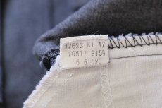 画像6: 80s USA製 Levi'sリーバイス 517 ポリエステルパンツ 杢グレー w36 L30★113 スタプレ (6)