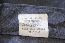 画像7: 90s USA製 Levi'sリーバイス 517 ポリエステルパンツ 杢グレー w38 L32★114 スタプレ (7)