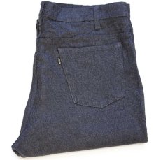 画像1: 90s USA製 Levi'sリーバイス 517 ポリエステルパンツ チャコールグレー w38 L30★107 スタプレ (1)