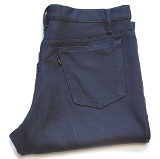 90s USA製 Levi'sリーバイス 517 ポリエステルパンツ 黒 w33