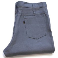 画像1: 90s USA製 Levi'sリーバイス 517 ポリエステルパンツ グレー w34 L30★123 スタプレ (1)